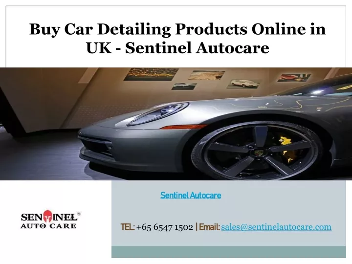 buy car detailing products online in uk sentinel