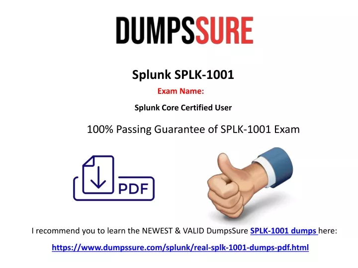 splunk splk 1001