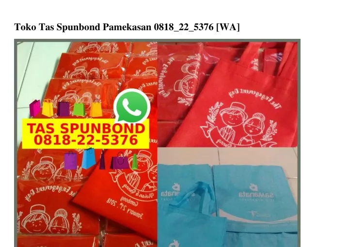 toko tas spunbond pamekasan 0818 22 5376 wa