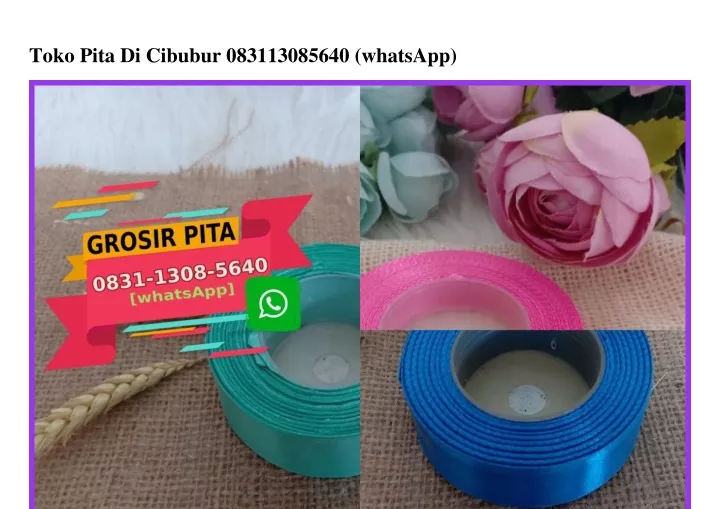 toko pita di cibubur 083113085640 whatsapp