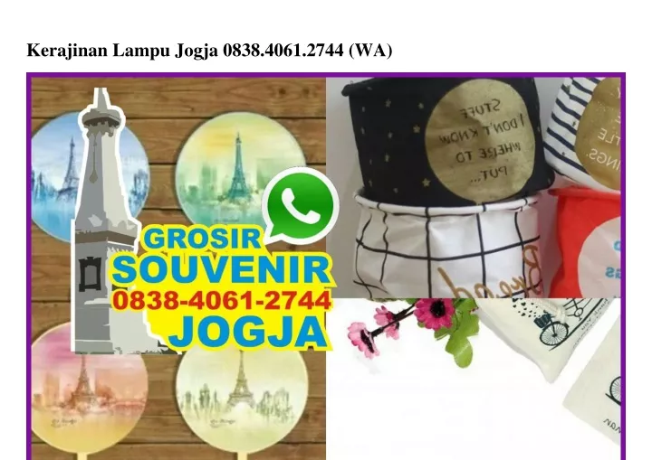 kerajinan lampu jogja 0838 4061 2744 wa