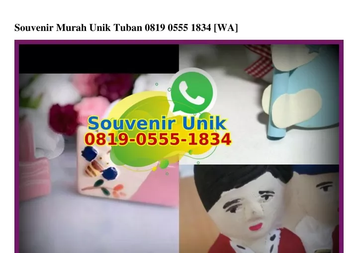 souvenir murah unik tuban 0819 0555 1834 wa