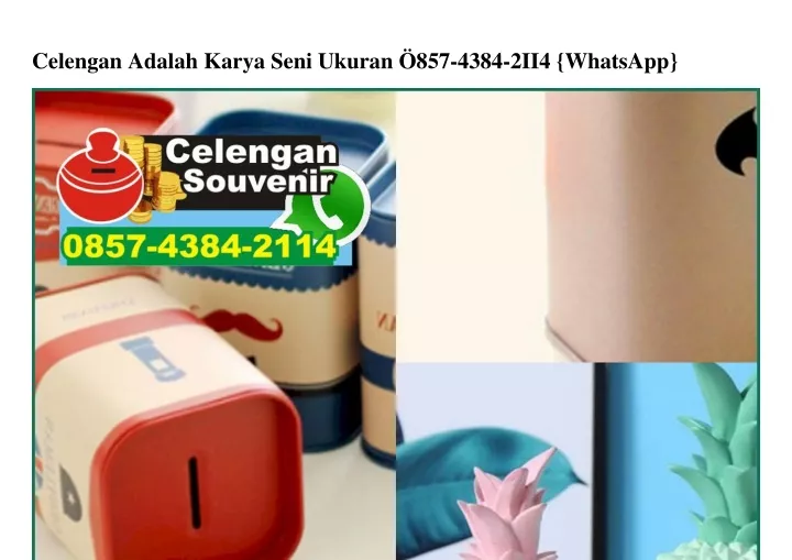 celengan adalah karya seni ukuran 857 4384 2ii4