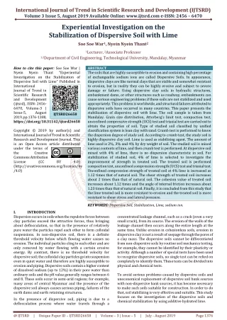 international journal of trend in scientific