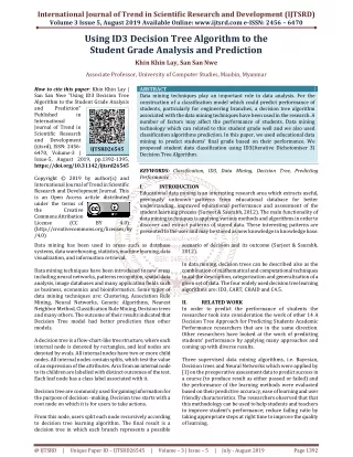 international journal of trend in scientific