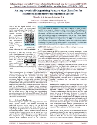 international journal of trend in scientific