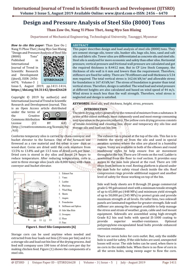 international journal of trend in scientific