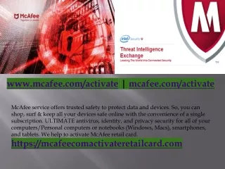 www mcafee com activate mcafee com activate