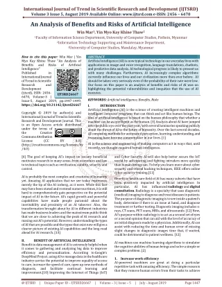 international journal of trend in scientific
