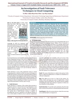 international journal of trend in scientific