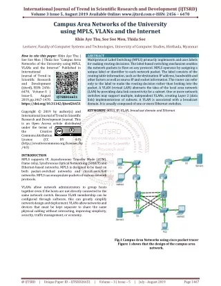 international journal of trend in scientific