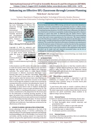 international journal of trend in scientific