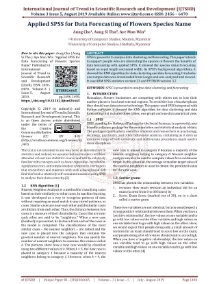 international journal of trend in scientific