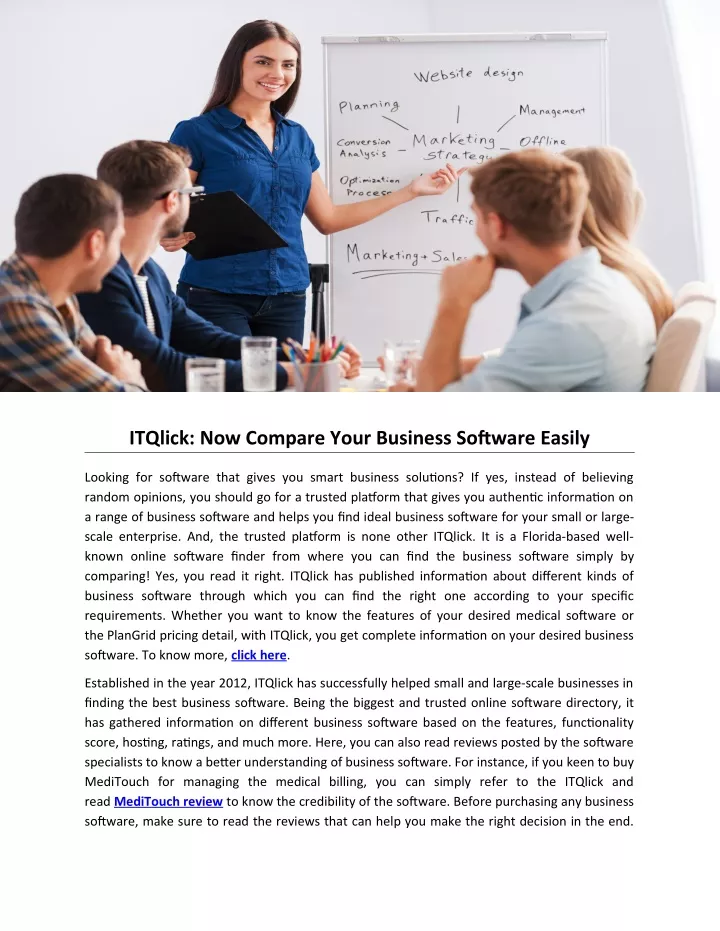 itqlick now compare your business software easily