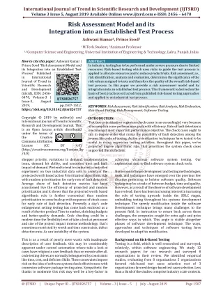 international journal of trend in scientific