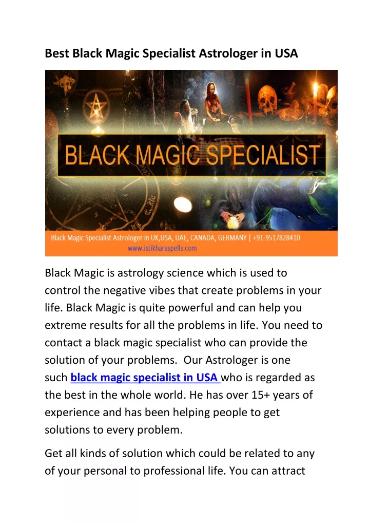 best black magic specialist astrologer in usa