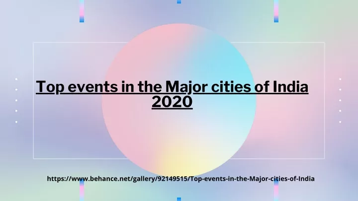 top events in the major cities of india 2020