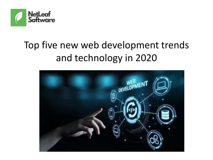 top five new web development trends