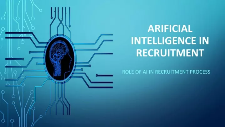 arificial intelligence in recruitment