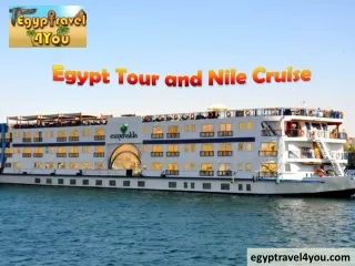 Egypt Tour and Nile Cruise