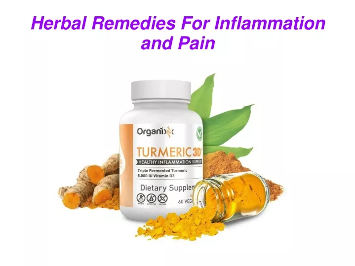 herbal remedies for inflammation and pain
