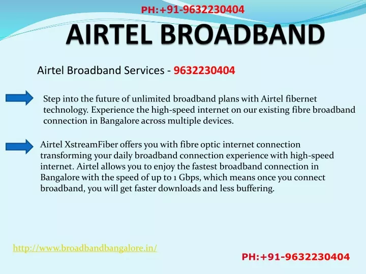 airtel broadband