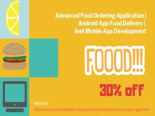 Advanced Food Ordering Application | Android App Food Delivery