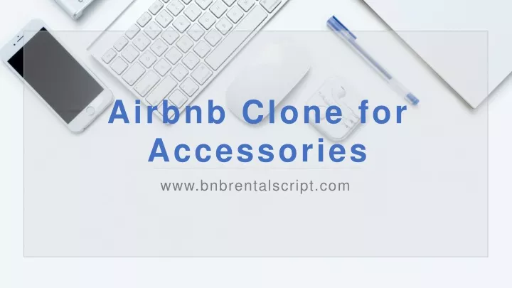 airbnb clone for accessories