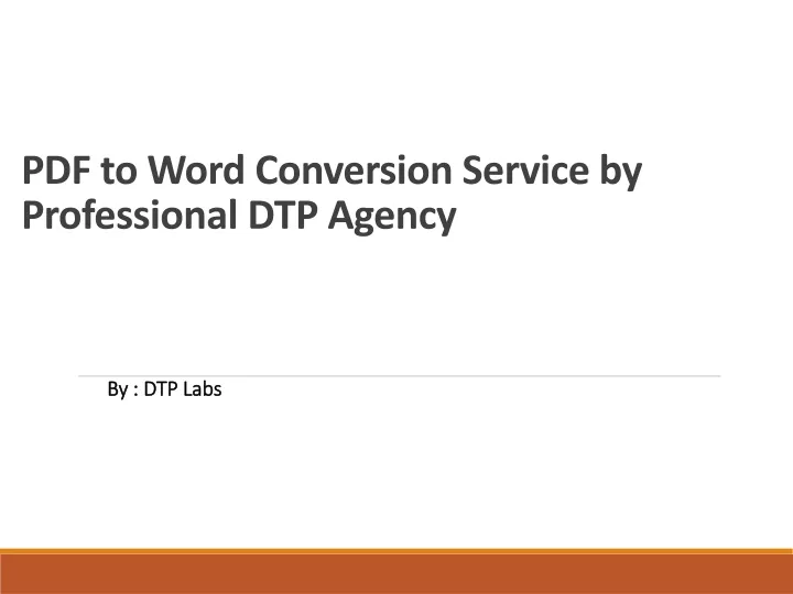 pdf to word conversion service by professional dtp agency