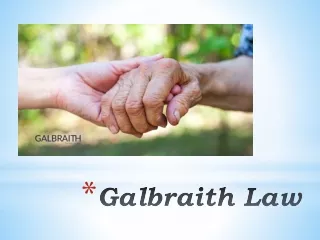 galbraith law