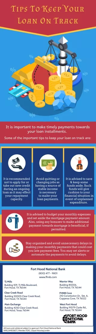 Tips To Keep Your Loan On Track