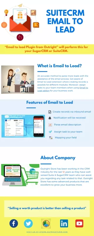 Generate Leads or Anything from SuiteCRM Email to Lead