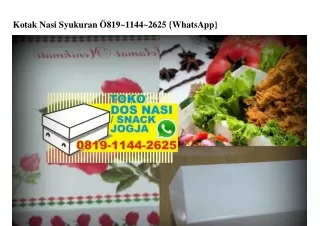 kotak nasi syukuran 819 1144 2625 whatsapp