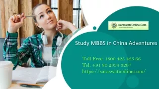 Study MBBS in China Adventures