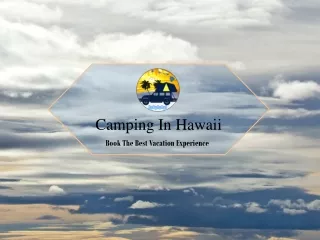 Camping In hawaii
