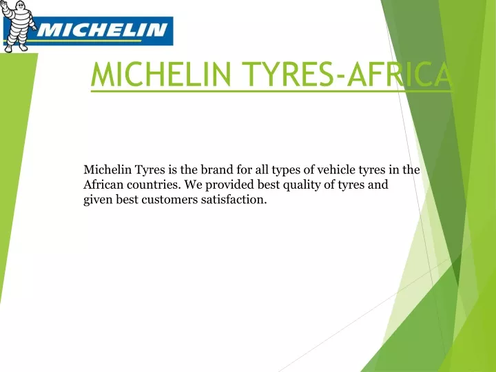 michelin tyres africa