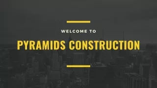 Professional builders in London | Pyramids Construction