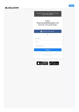 log in