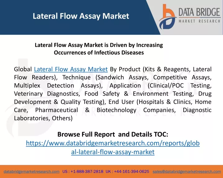 lateral flow assay market