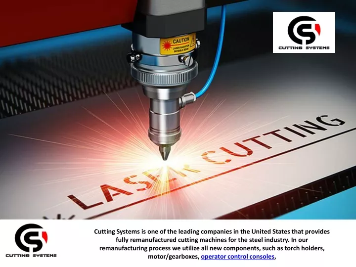 cutting systems is one of the leading companies