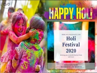 Holi Packages 2020 | Holi Celebration in Top Resorts