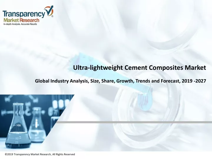 ultra lightweight cement composites market