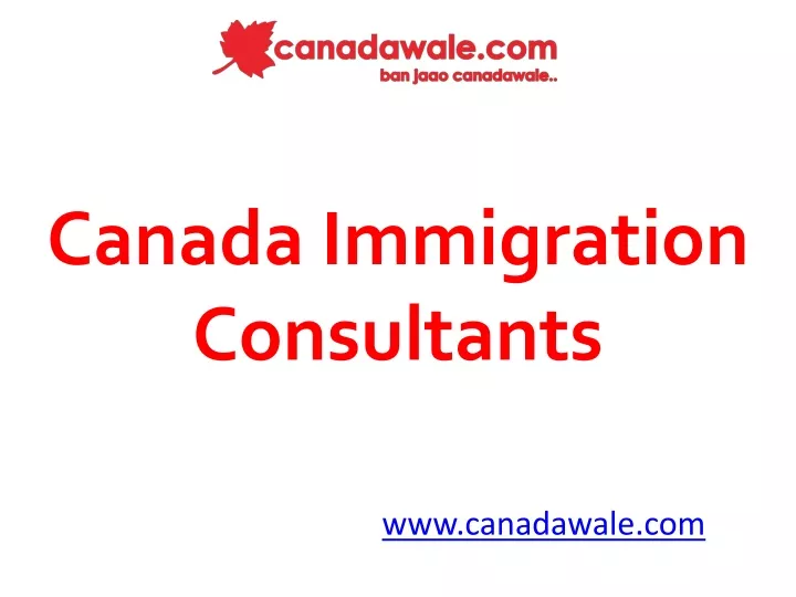 canada immigration consultants