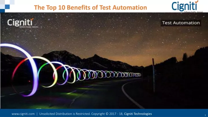 the top 10 benefits of test automation