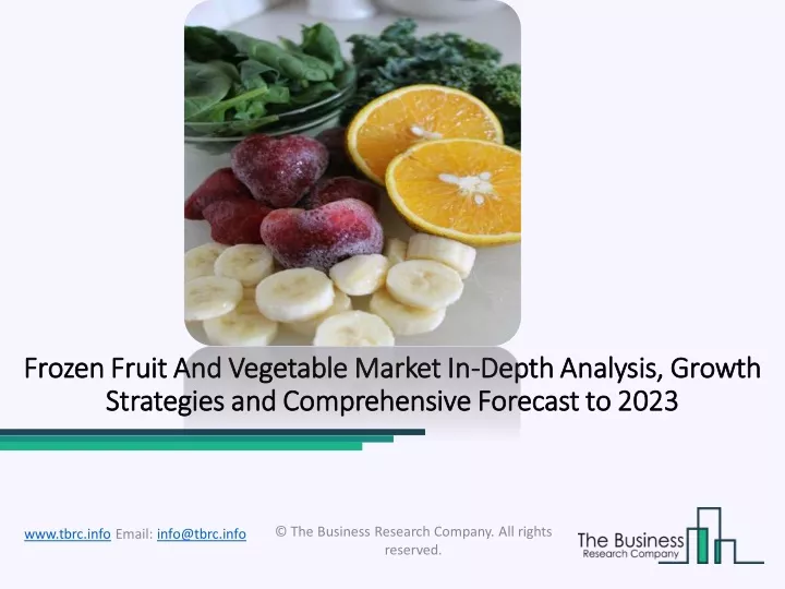 frozen fruit and vegetable market in frozen fruit