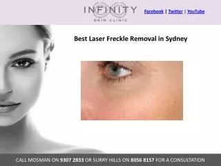 Best Laser Freckle Removal in Sydney