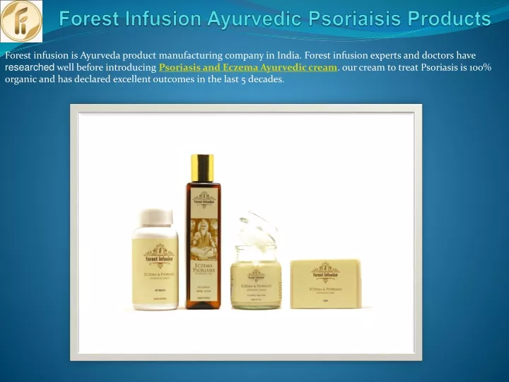 forest infusion ayurvedic psoriaisis products
