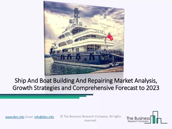 ship and boat building and repairing market