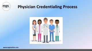 physician credentialing process