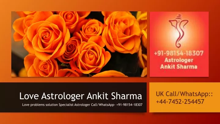 love astrologer ankit sharma